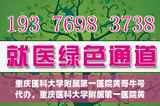 重庆医科大学附属第一医院黄哥牛号代办，重庆医科大学附属第一医院黄哥牛号代办服务详解