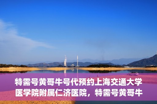 特需号黄哥牛号代预约上海交通大学医学院附属仁济医院，特需号黄哥牛号助您预约上海交通大学医学院附属仁济医院专家号