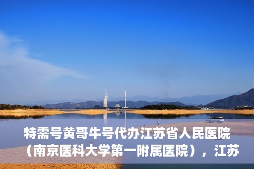特需号黄哥牛号代办江苏省人民医院（南京医科大学第一附属医院），江苏省人民医院特需号代办服务，黄哥牛号助您轻松预约南京医科大学第一附属医院