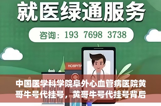 中国医学科学院阜外心血管病医院黄哥牛号代挂号，黄哥牛号代挂号背后的故事，阜外心血管病医院的探索与挑战
