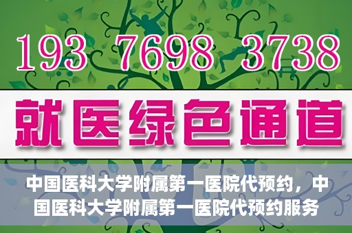 中国医科大学附属第一医院代预约，中国医科大学附属第一医院代预约服务详解