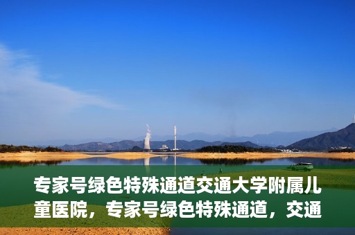 专家号绿色特殊通道交通大学附属儿童医院，专家号绿色特殊通道，交通大学附属儿童医院的医疗新举措