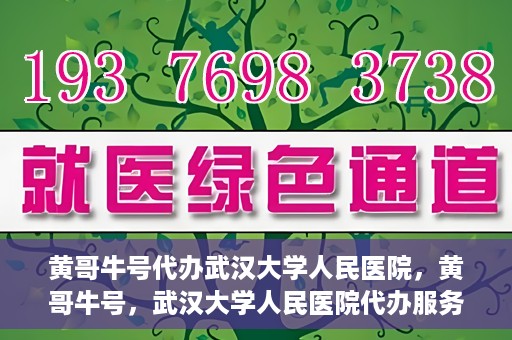 黄哥牛号代办武汉大学人民医院，黄哥牛号，武汉大学人民医院代办服务解析