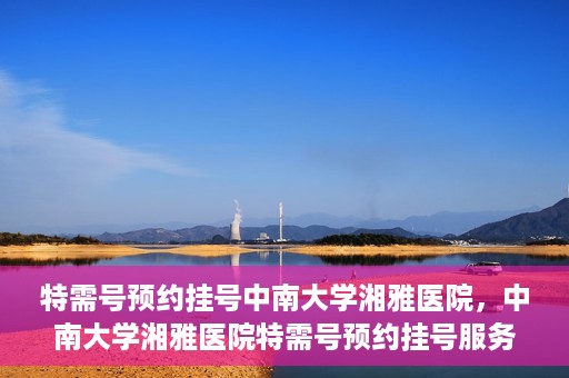 特需号预约挂号中南大学湘雅医院，中南大学湘雅医院特需号预约挂号服务详解