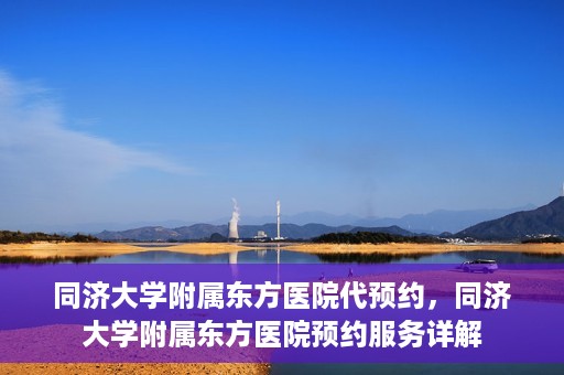 同济大学附属东方医院代预约，同济大学附属东方医院预约服务详解