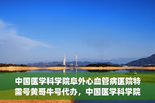 中国医学科学院阜外心血管病医院特需号黄哥牛号代办，中国医学科学院阜外心血管病医院特需号‘黄哥牛号’代办服务详解