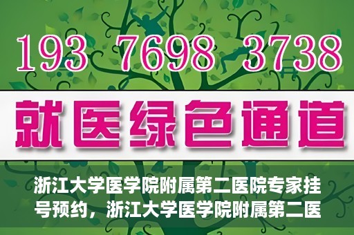 浙江大学医学院附属第二医院专家挂号预约，浙江大学医学院附属第二医院专家挂号预约攻略与指南