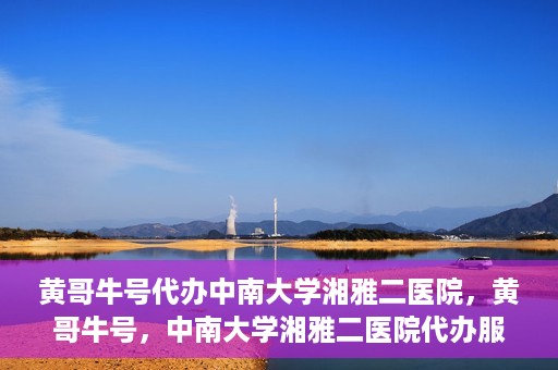 黄哥牛号代办中南大学湘雅二医院，黄哥牛号，中南大学湘雅二医院代办服务详解