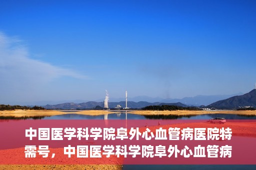 中国医学科学院阜外心血管病医院特需号，中国医学科学院阜外心血管病医院特需号，心血管健康的高端医疗服务体验