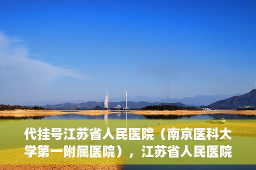 代挂号江苏省人民医院（南京医科大学第一附属医院），江苏省人民医院代挂号服务详解，一站式解决就医难题