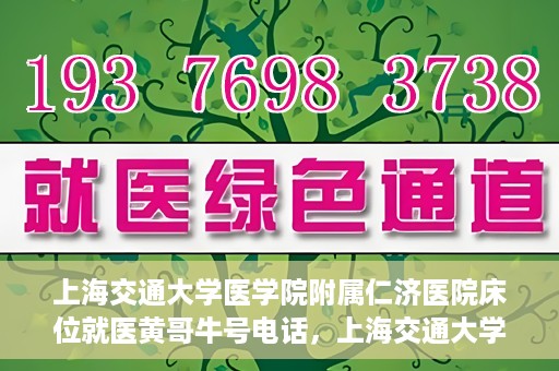 上海交通大学医学院附属仁济医院床位就医黄哥牛号电话，上海交通大学医学院附属仁济医院床位就医信息及黄哥牛号电话详解