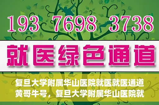 复旦大学附属华山医院就医就医通道黄哥牛号，复旦大学附属华山医院就医通道揭秘，黄哥牛号领航健康之旅