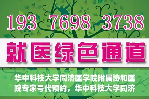 华中科技大学同济医学院附属协和医院专家号代预约，华中科技大学同济医学院附属协和医院专家号预约代办服务解析