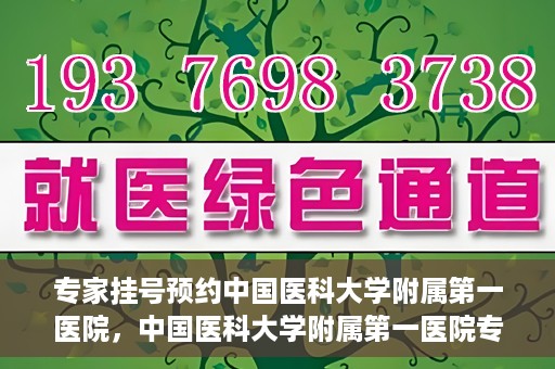 专家挂号预约中国医科大学附属第一医院，中国医科大学附属第一医院专家挂号预约解析
