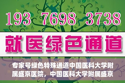 专家号绿色特殊通道中国医科大学附属盛京医院，中国医科大学附属盛京医院专家号绿色特殊通道解析