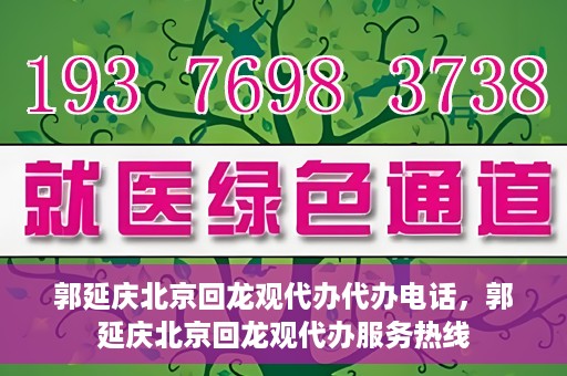 郭延庆北京回龙观代办代办电话，郭延庆北京回龙观代办服务热线