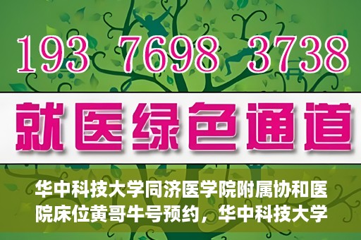 华中科技大学同济医学院附属协和医院床位黄哥牛号预约，华中科技大学同济医学院附属协和医院床位预约攻略，黄哥牛号预约解析