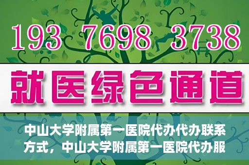 中山大学附属第一医院代办代办联系方式，中山大学附属第一医院代办服务联系方式揭秘