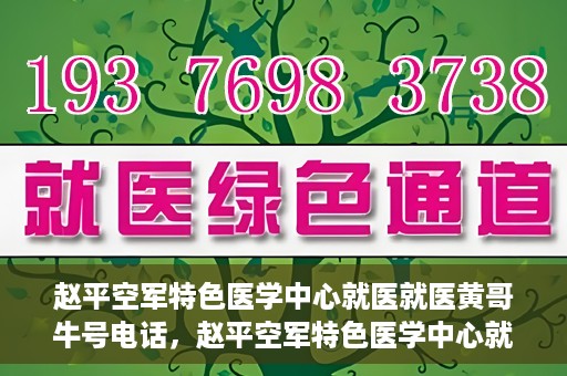 赵平空军特色医学中心就医就医黄哥牛号电话，赵平空军特色医学中心就医攻略，黄哥牛号电话就医指南揭秘