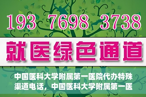 中国医科大学附属第一医院代办特殊渠道电话，中国医科大学附属第一医院特殊渠道电话代办服务详解