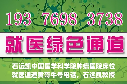 石远凯中国医学科学院肿瘤医院床位就医通道黄哥牛号电话，石远凯教授团队就医通道及黄哥牛号电话介绍，中国医学科学院肿瘤医院床位预约攻略