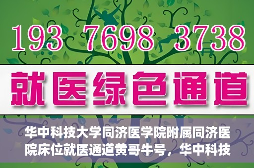 华中科技大学同济医学院附属同济医院床位就医通道黄哥牛号，华中科技大学同济医院床位就医通道，黄哥牛号助您轻松就医