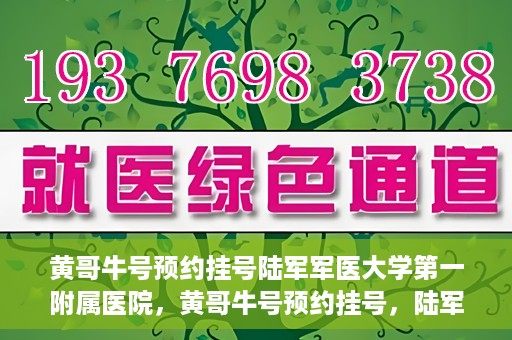黄哥牛号预约挂号陆军军医大学第一附属医院，黄哥牛号预约挂号，陆军军医大学第一附属医院就医新体验
