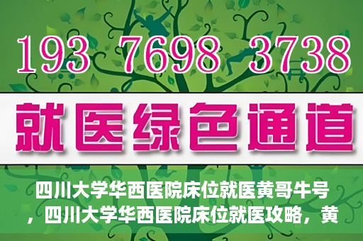 四川大学华西医院床位就医黄哥牛号，四川大学华西医院床位就医攻略，黄哥牛号引领就医新风尚