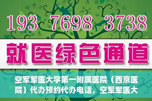 空军军医大学第一附属医院（西京医院）代办预约代办电话，空军军医大学第一附属医院（西京医院）预约电话及代办服务详解