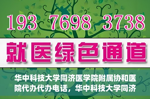 华中科技大学同济医学院附属协和医院代办代办电话，华中科技大学同济医学院附属协和医院代办服务热线揭秘