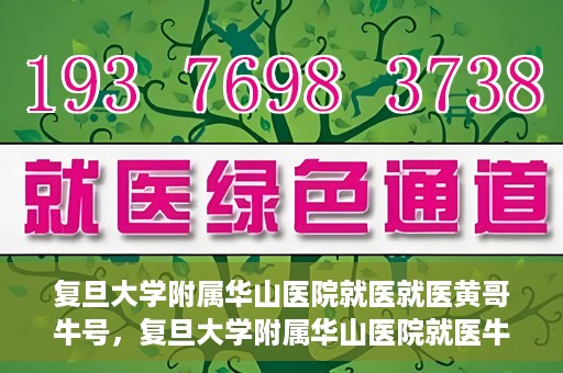复旦大学附属华山医院就医就医黄哥牛号，复旦大学附属华山医院就医牛号，黄哥的健康守护之路