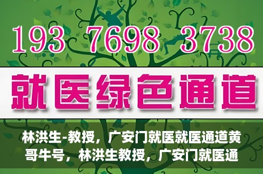 林洪生-教授，广安门就医就医通道黄哥牛号，林洪生教授，广安门就医通道揭秘与黄哥牛号的故事