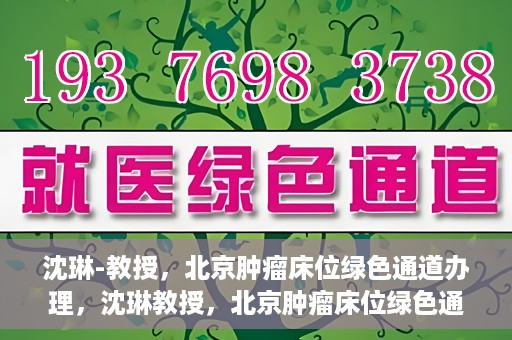 沈琳-教授，北京肿瘤床位绿色通道办理，沈琳教授，北京肿瘤床位绿色通道办理解析