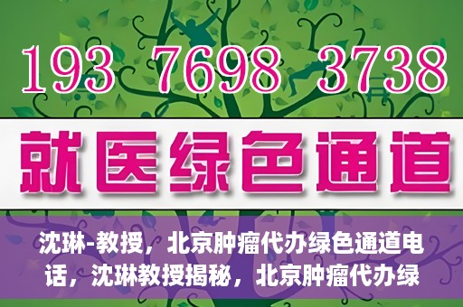沈琳-教授，北京肿瘤代办绿色通道电话，沈琳教授揭秘，北京肿瘤代办绿色通道电话号码揭秘