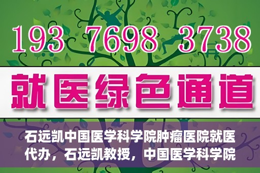 石远凯中国医学科学院肿瘤医院就医代办，石远凯教授，中国医学科学院肿瘤医院就医攻略与代办服务解析