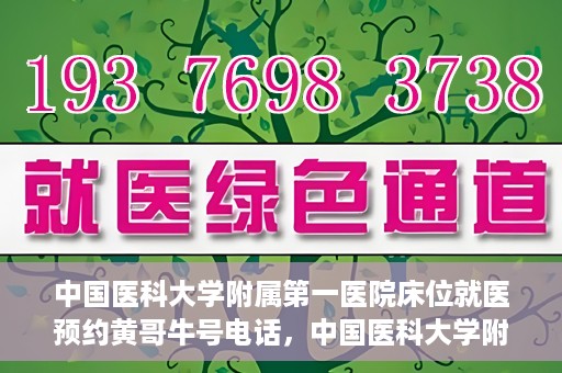 中国医科大学附属第一医院床位就医预约黄哥牛号电话，中国医科大学附属第一医院床位预约就医电话黄哥牛号详解