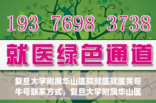 复旦大学附属华山医院就医就医黄哥牛号联系方式，复旦大学附属华山医院就医指南，黄哥牛号联系方式揭秘