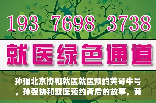 孙强北京协和就医就医预约黄哥牛号，孙强协和就医预约背后的故事，黄哥牛号揭秘预约秘籍