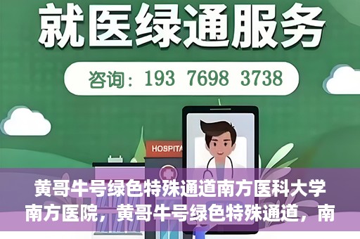 黄哥牛号绿色特殊通道南方医科大学南方医院，黄哥牛号绿色特殊通道，南方医科大学南方医院的探索与实践