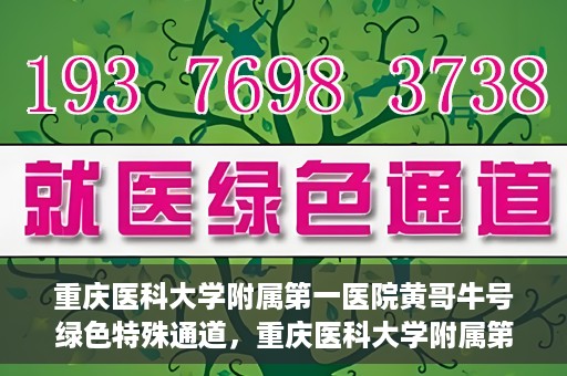 重庆医科大学附属第一医院黄哥牛号绿色特殊通道，重庆医科大学附属第一医院黄哥牛号绿色特殊通道，就医新选择
