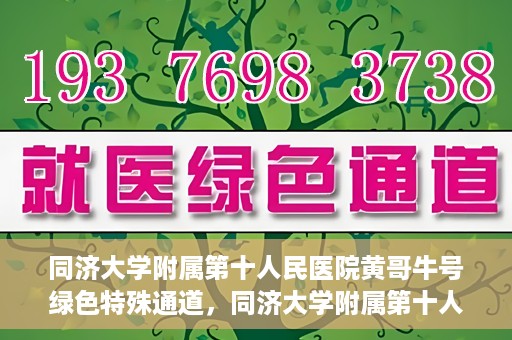 同济大学附属第十人民医院黄哥牛号绿色特殊通道，同济大学附属第十人民医院黄哥牛号，绿色特殊通道开启健康之门