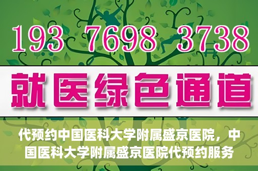 代预约中国医科大学附属盛京医院，中国医科大学附属盛京医院代预约服务指南