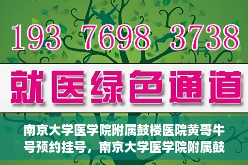 南京大学医学院附属鼓楼医院黄哥牛号预约挂号，南京大学医学院附属鼓楼医院黄哥牛号预约挂号攻略解析