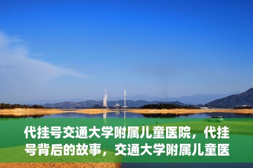 代挂号交通大学附属儿童医院，代挂号背后的故事，交通大学附属儿童医院就医新体验