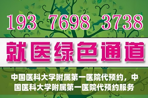 中国医科大学附属第一医院代预约，中国医科大学附属第一医院代预约服务详解