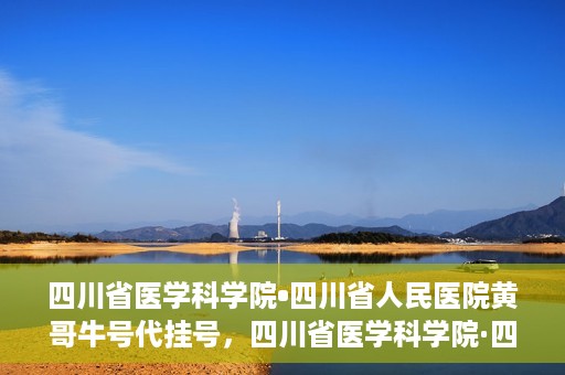 四川省医学科学院•四川省人民医院黄哥牛号代挂号，四川省医学科学院·四川省人民医院黄哥牛号——便捷挂号新体验