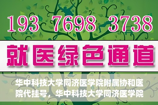 华中科技大学同济医学院附属协和医院代挂号，华中科技大学同济医学院附属协和医院代挂号服务详解