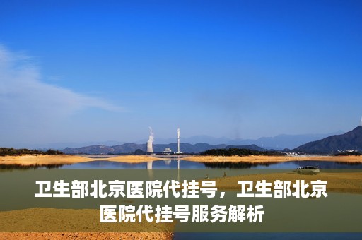 卫生部北京医院代挂号，卫生部北京医院代挂号服务解析