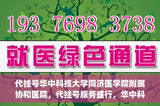 代挂号华中科技大学同济医学院附属协和医院，代挂号服务盛行，华中科技大学同济医学院附属协和医院如何应对挑战？