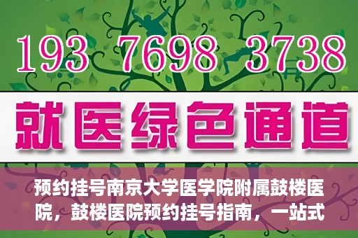 预约挂号南京大学医学院附属鼓楼医院，鼓楼医院预约挂号指南，一站式解决您的就医预约需求